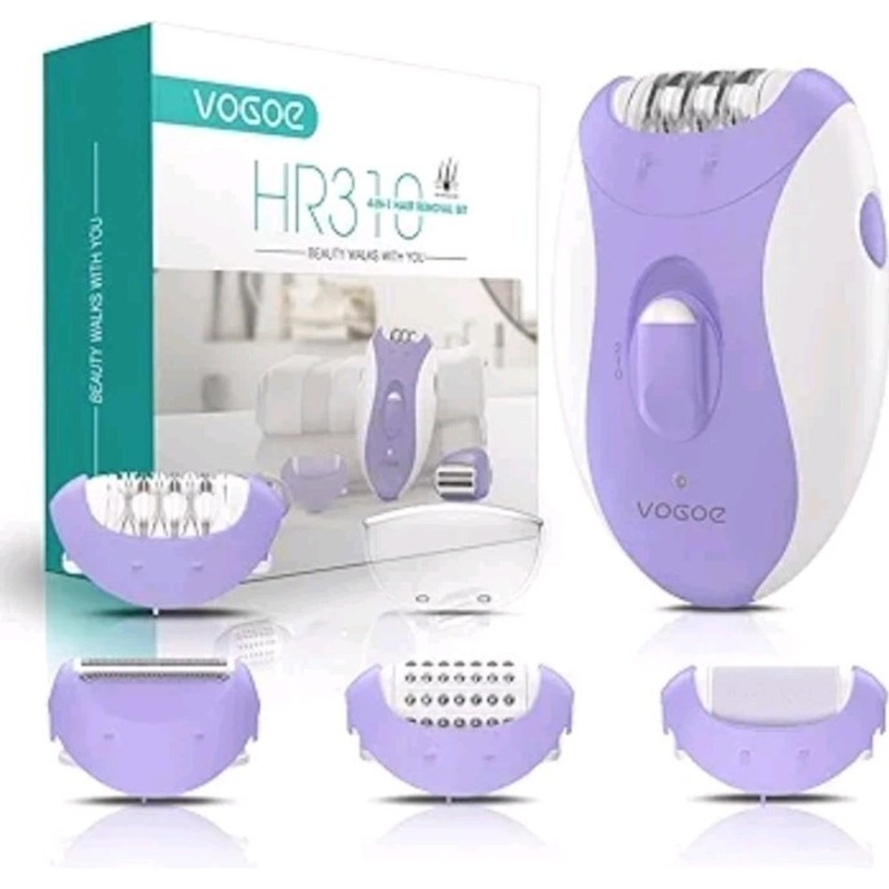 Epilator for Women-Cordless Epilators Hair Removal for Women, 4-In-1 Electric Ra